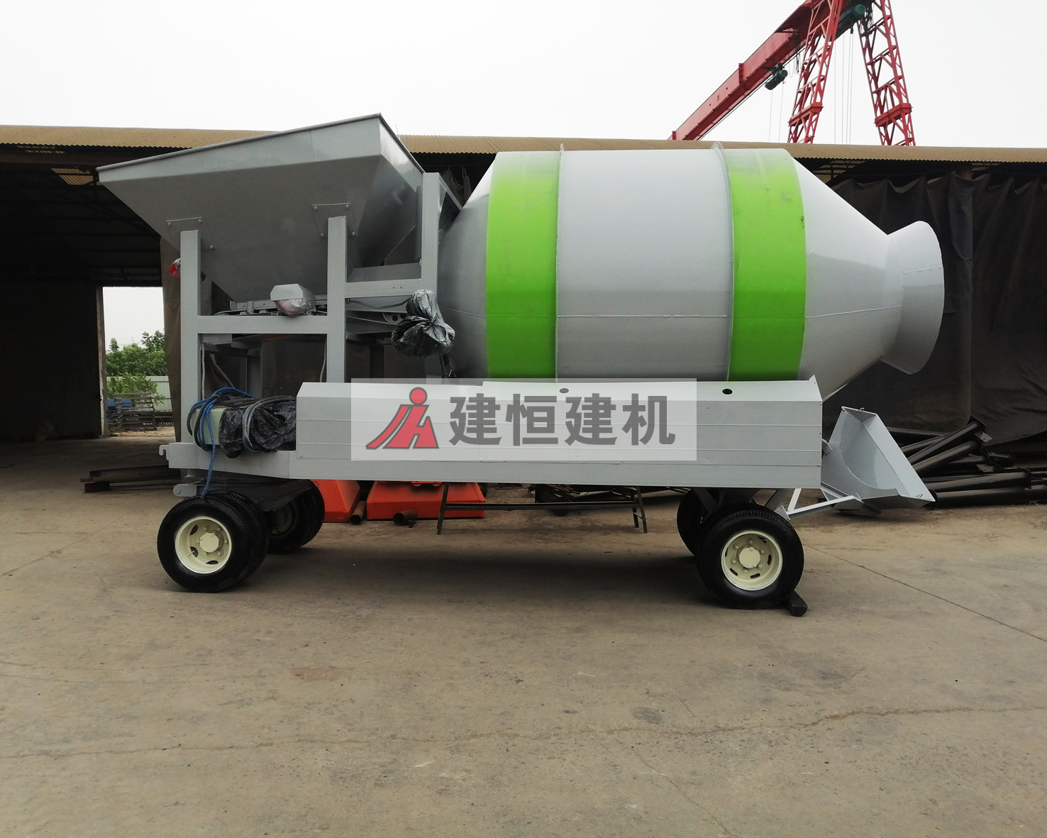 JZM2000帶稱量拖動攪拌機